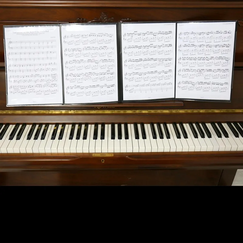 

Hot! Smooth Expanded Sheet Music Score Folder A4 Size Document Expanding piano scores folder