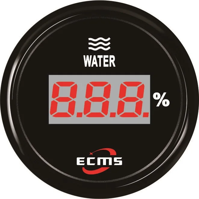 

Free shipping Yacht Ship Motor Boat RV Digital Display Water Level Meter 240-33 Ohm 52mm 316L Stainless Steel