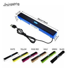 Горячая Распродажа, мини USB динамик, музыкальный плеер, усилитель, громкий динамик, стерео звуковая коробка для компьютера, настольного ПК, ноутбука