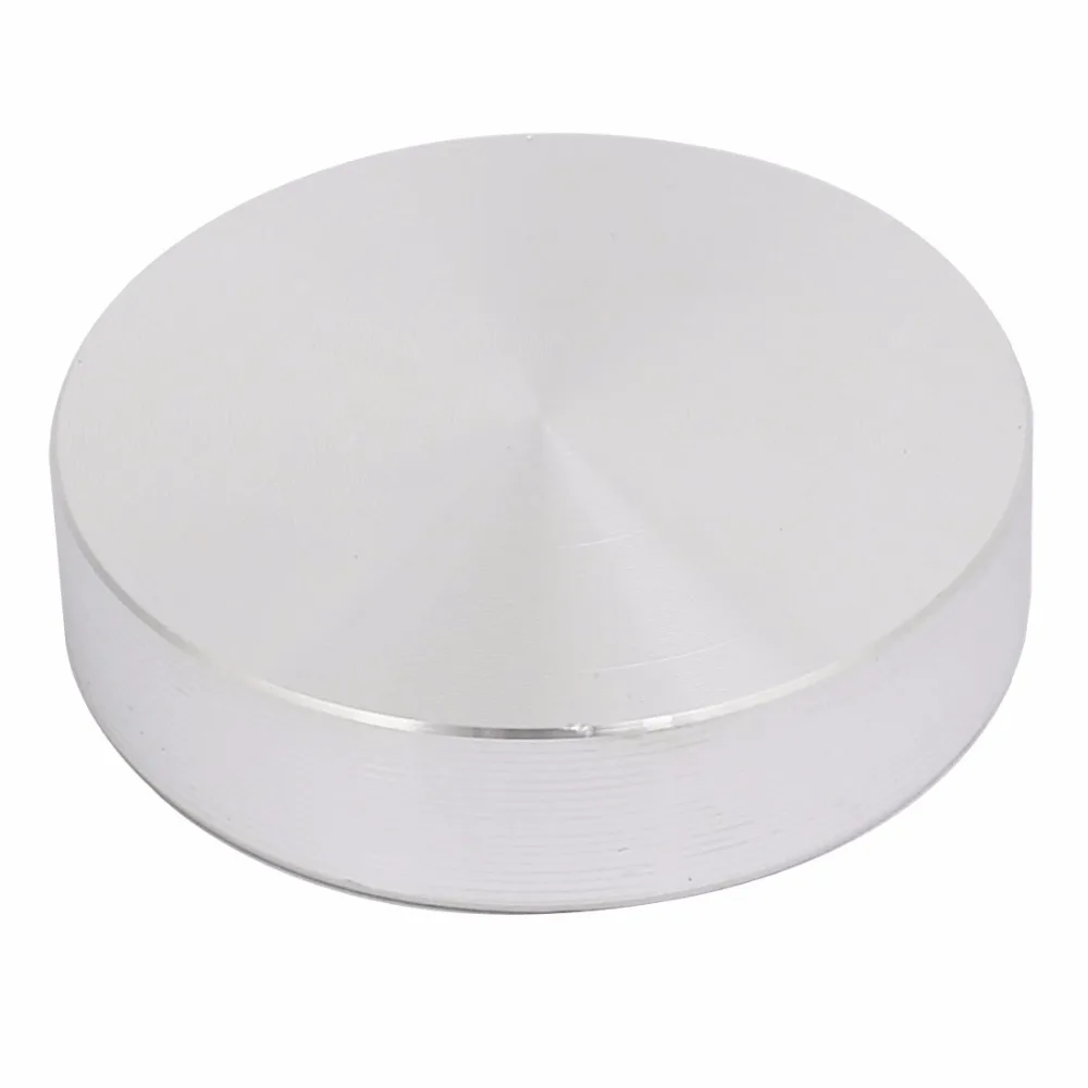 Aluminum Disc Hardware 40/50/60/75mm Diameter 10mm Thickness M8/M10 Thread for Glass Table aluminum disc hardware