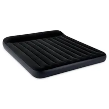 INTEX двойной стекались надувной матрас air кровать, палатка походная Подушка встроенная подушка 66770 с бытовой электрический насос