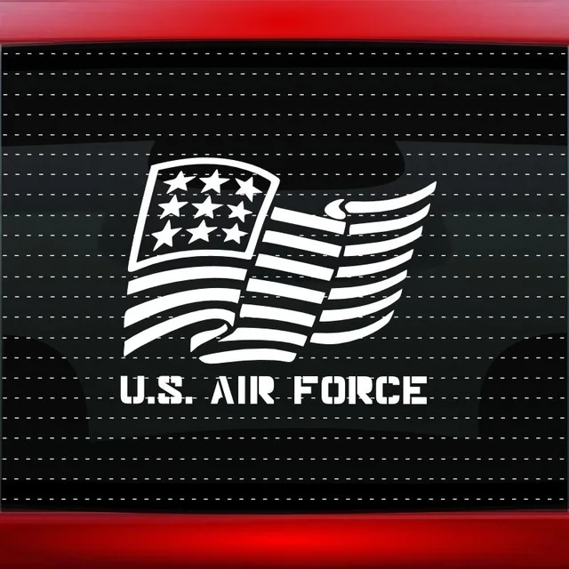air force stickers for windows Us air force 2 pc jeep wrangler hood decal set vinyl car window.