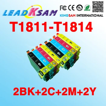 

8pcs T1811 ink cartridge compatible For XP212/XP215/XP312/XP315/XP412/XP415XP30/XP102/XP202/XP205 printer full ink