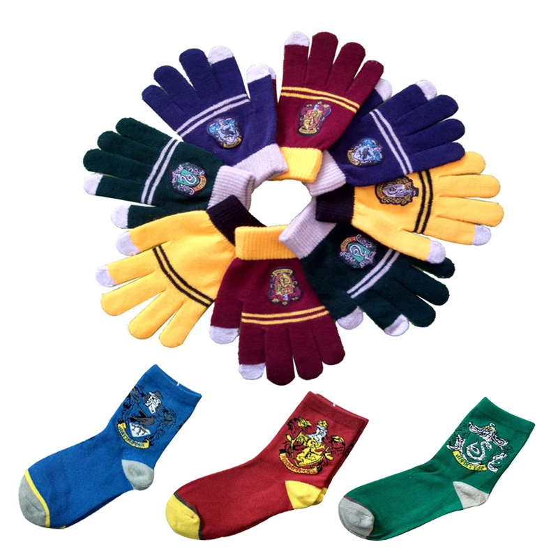 Halloween Harri Potter Accessories Socks Gloves Colsplay Glasses Magic Wand Toys for Gryffindor Ravenclaw Hufflepuff Slytherin Halloween Harri Potter Accessories Socks Gloves Colsplay Glasses Magic Wand Toys for Gryffindor Ravenclaw Hufflepuff Slytherin