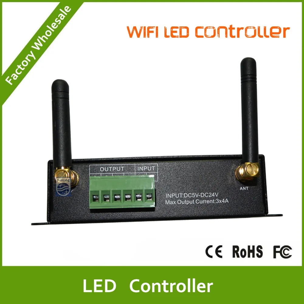 Бесплатная доставка DHL светодиодный контроллер Wi Fi для смартфона с