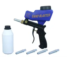 Special Offers LEMATEC AS118 Sandblaster Air Gravity Feed Blast Gun With Four Nozzle Replaceable Tips Abrasive Sand Blasting Pneumatic Tools Special Offers LEMATEC AS118 Sandblaster Air Gravity Feed Blast Gun With Four Nozzle Replaceable Tips Abrasive Sand Blasting Pneumatic Tools