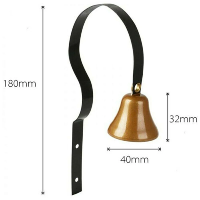 High Quality Dog Metal Chink Bell House Breaking Potty Training Pet Doorbell Hot New Pet Dog Trainings Dog Drill Doorbell-3