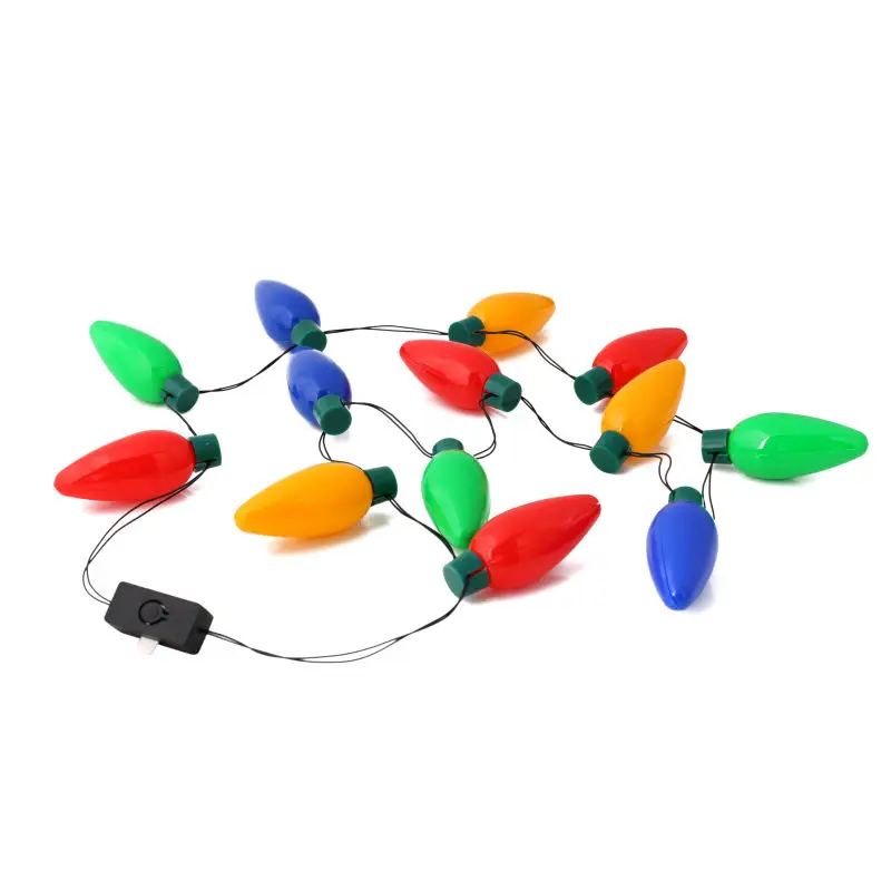 Christmas Bulb Necklace Party (15)