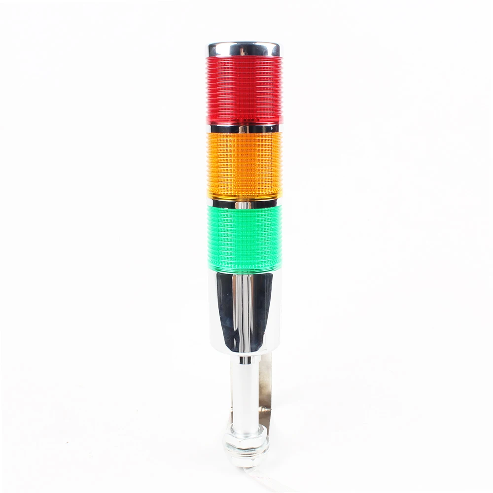3 цвета LTA вертикальный промышленный многослойный светильник со стеком сигнальная башня сигнальный светильник сигнальный сигнал сигнальный светильник мигающий промышленный башня светодиодный серебристый