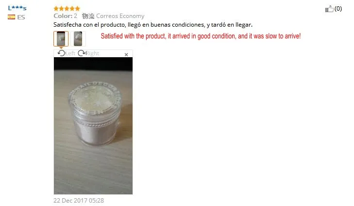 Satisfied with the product, it arrived in good condition, and it was slow to arrive._conew1