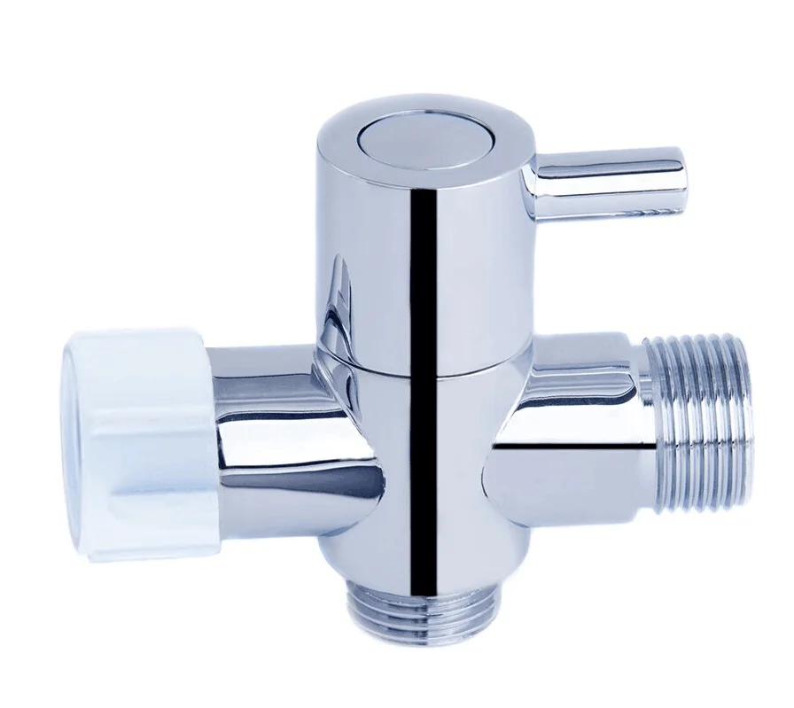 ABS Plastic Shattaf Toilet Bidet Water Diverter Handheld Spray Bidet Set
