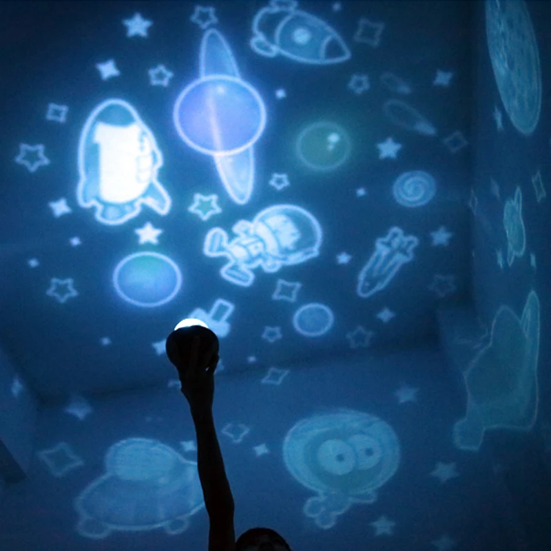 Космический проецирующий светодиодный ночник волшебный прожектор &quotПланета&quot