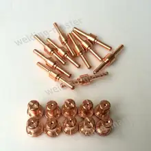 PT-31 PT31 LG-40 установка воздушно-плазменной резки факел комплект расходников 40 шт. общий электрод наконечник