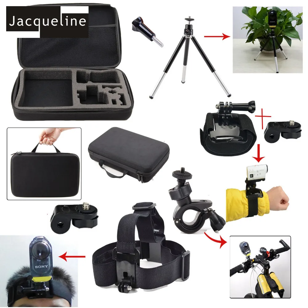 Jacqueline for Kit Accessories Waterproof Case Bag Mount Holder for