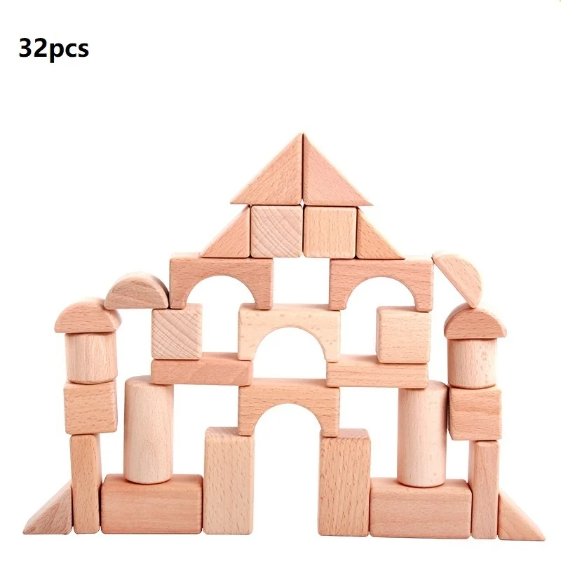 Wooden Building Blocks Oyuncak Toys For Children Boys Brinquedos DIY Palace Montessori Learning Educational Game For Kids Wooden Building Blocks Oyuncak Toys For Children Boys Brinquedos DIY Palace Montessori Learning Educational Game For Kids