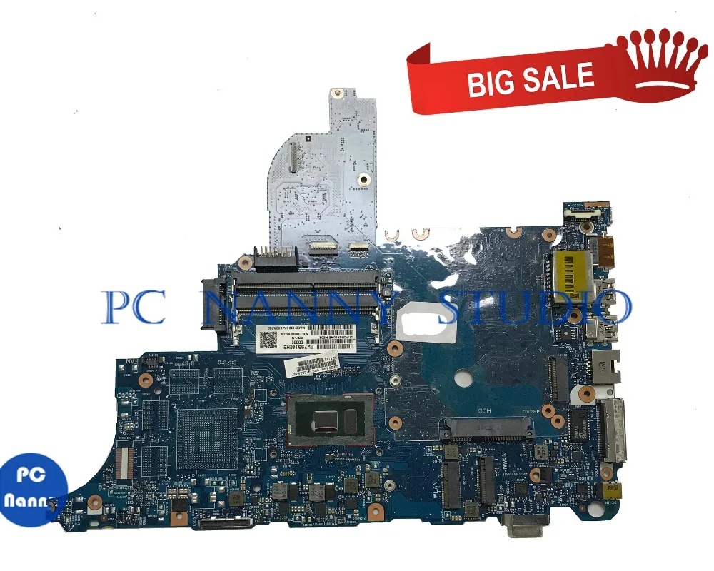  PC NANNY FOR HP Probook 640 650 G3 laptop motherboard 916834-601 916834-001 I5-7300U DDR4 6050A2860
