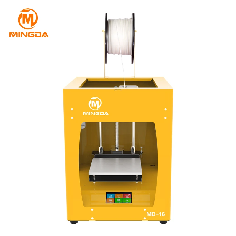 MINGDA Настольный FDM 3d принтер с высокой точностью сенсорный экран образовательный