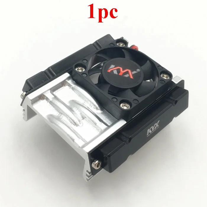 

1PC Aluminum Alloy CNC Heat Sink Radiator with Fan 36MM for 540/550 Motor for RC Model Cars Spare Parts TRX-4 D90 SCX10 II