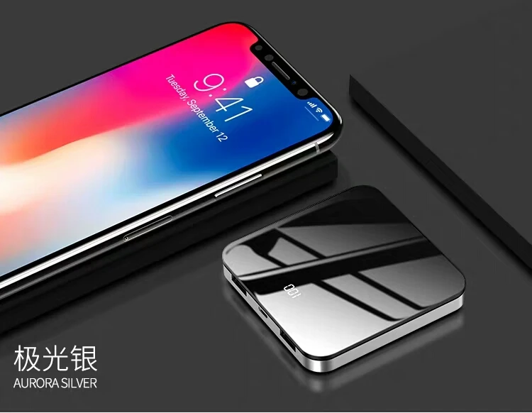 Mi ni power Bank 10000 мАч для iPhone X Xs Max портативный внешний аккумулятор power bank для samsung HUAWEI S9 S8 Note9 Xiaomi mi 9