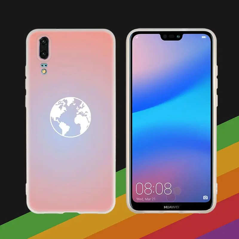 Мягкий силиконовый чехол для телефона, Карта мира для huawei P30 P20 P30Pro P10 P9 P8 Lite P samrt Plus - Цвет: dadi Marble