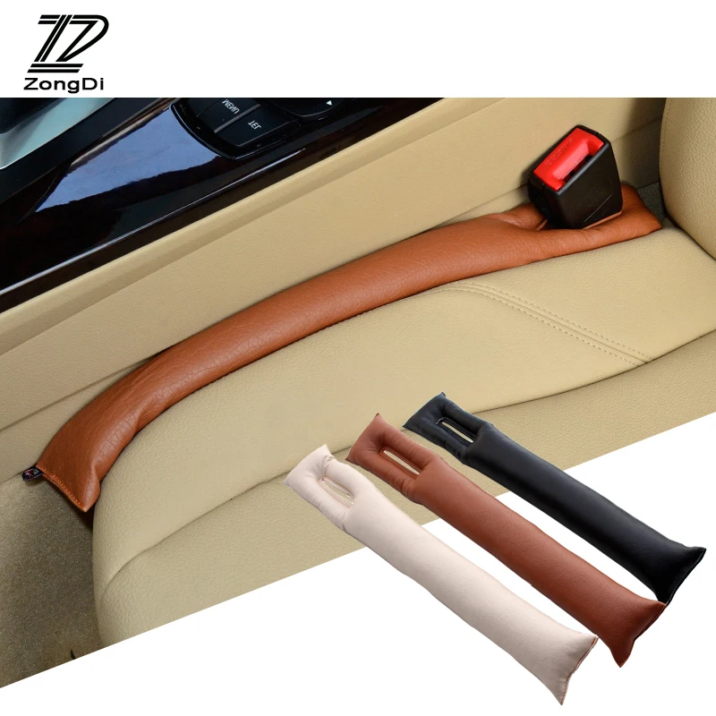 

ZD Car Seat Gap Filler Pad Cover Holster Leather For VW Passat B5 B6 Polo Golf 4 5 Chevrolet Cruze Lada Granta BMW E46 E39 E36