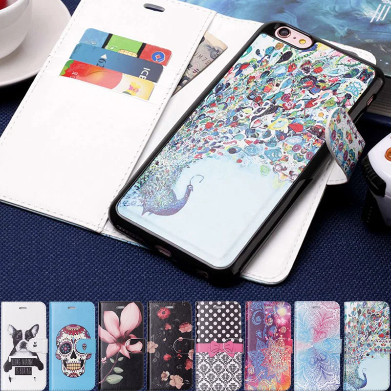 

Case For iPhone X 10 8 7 6 6S Plus 5 5S SE 5C 4 S Xr Xs Max Cases Luxury Leather Wallet Magnetic Back Cover Phone Cases