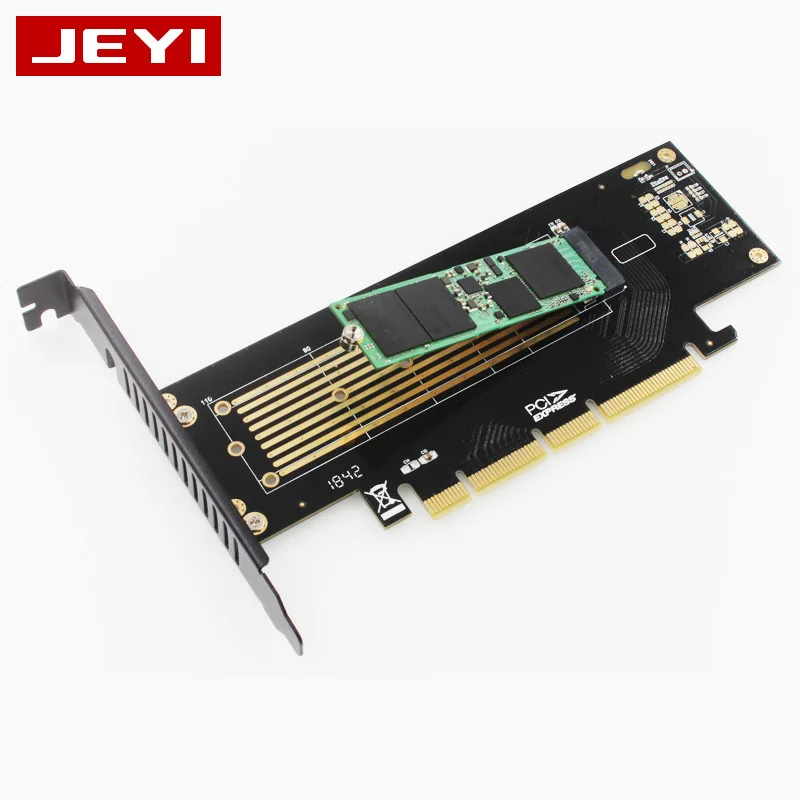 JEYI SK18 Expantion Card M.2 диск PCIe SSD адаптер PECI к NVME высокая скорость для 2230-22110 SSD PCI Express x4 x8 x16 карты