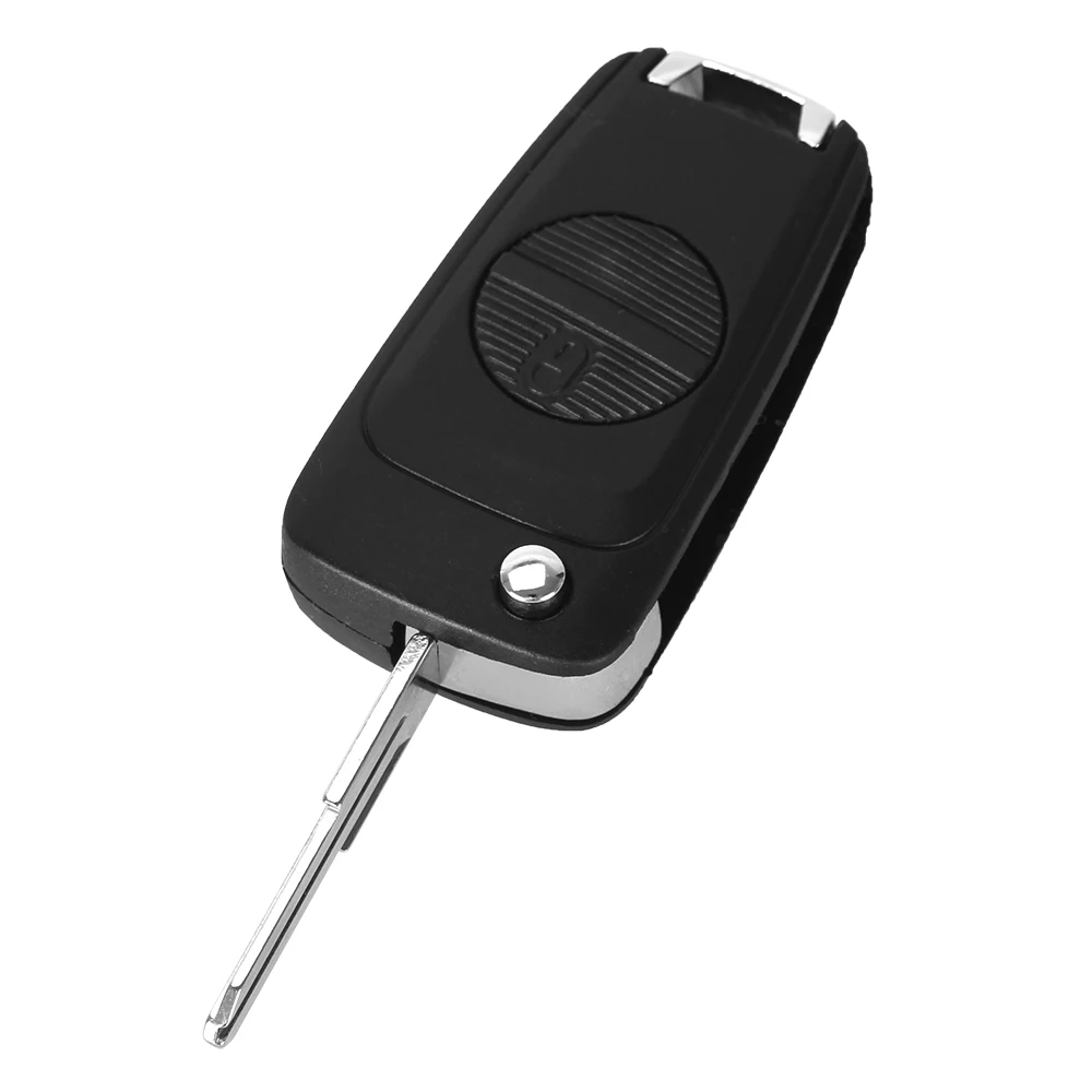 KEYYOU 2 кнопки флип модифицированный дистанционный автомобильный чехол для ключей