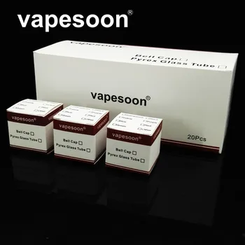 

VapeSoon 20pcs/lot Replacement Glass Tube For Merlin MTL 22MM 3ML Atomizer Clear Glass Tank