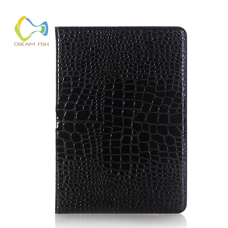 

2018 for iPad pro 9.7 inch case Drop resistance silicone Smart Cover Crocodile leather Magnet wake up sleep Case for tablet