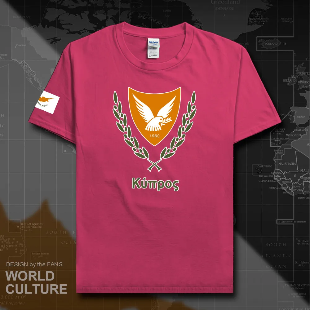 Cyprusmentshirt2018jerseysnationteamtshirt100cottontshirt