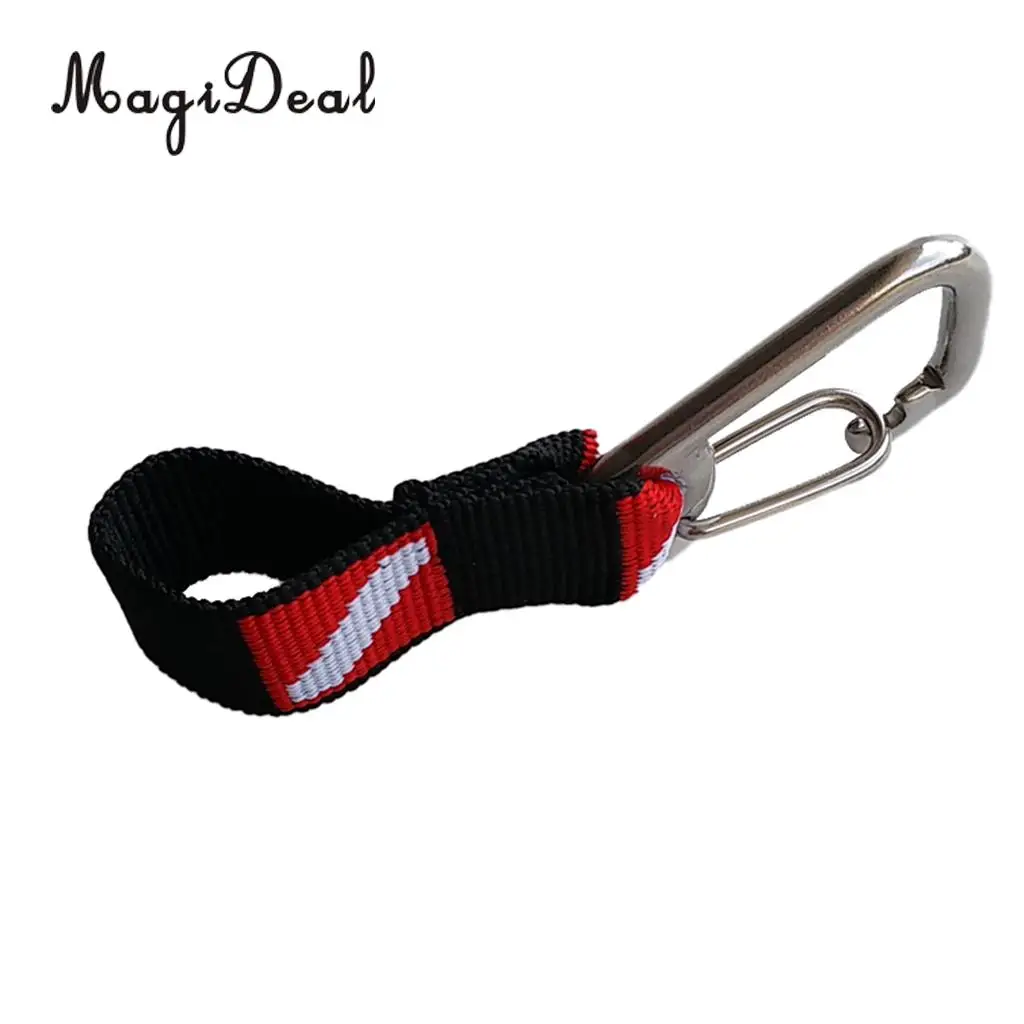 MagiDeal Scuba Diving BCD Lanyard Equipment Holder Strap Clip & Quick Release Buckle