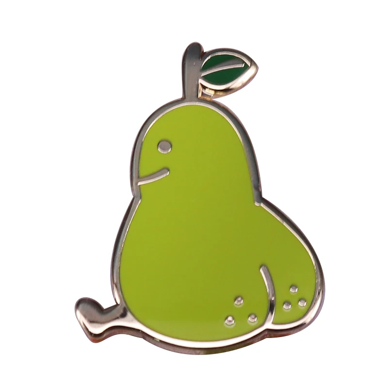

Pear butt brooch adorable cartoon fruit pin creative shirt backpack dress decor