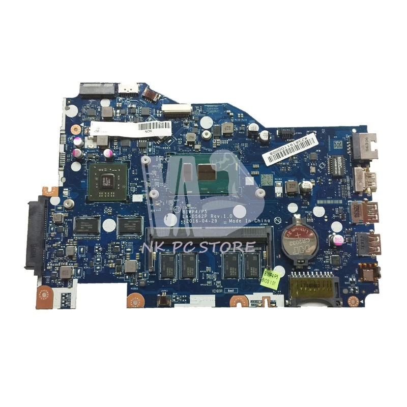 BIWP4 P5 LA-D562P основная плата для lenovo ideapda 100-15 100-15ISK материнская плата для ноутбука 15 дюймов i5-6200U процессор Radeon R5 M430 GPU