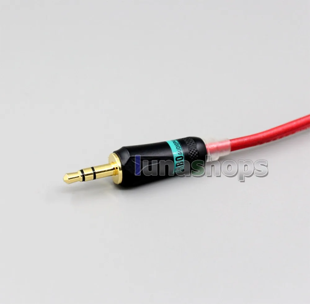 LN004887 120 см Чистый PCOCC кабель наушников+ PEP изолированные для Sennheiser HD25-1 SP HD650 HD600 HD580 HD525 HD565 наушников