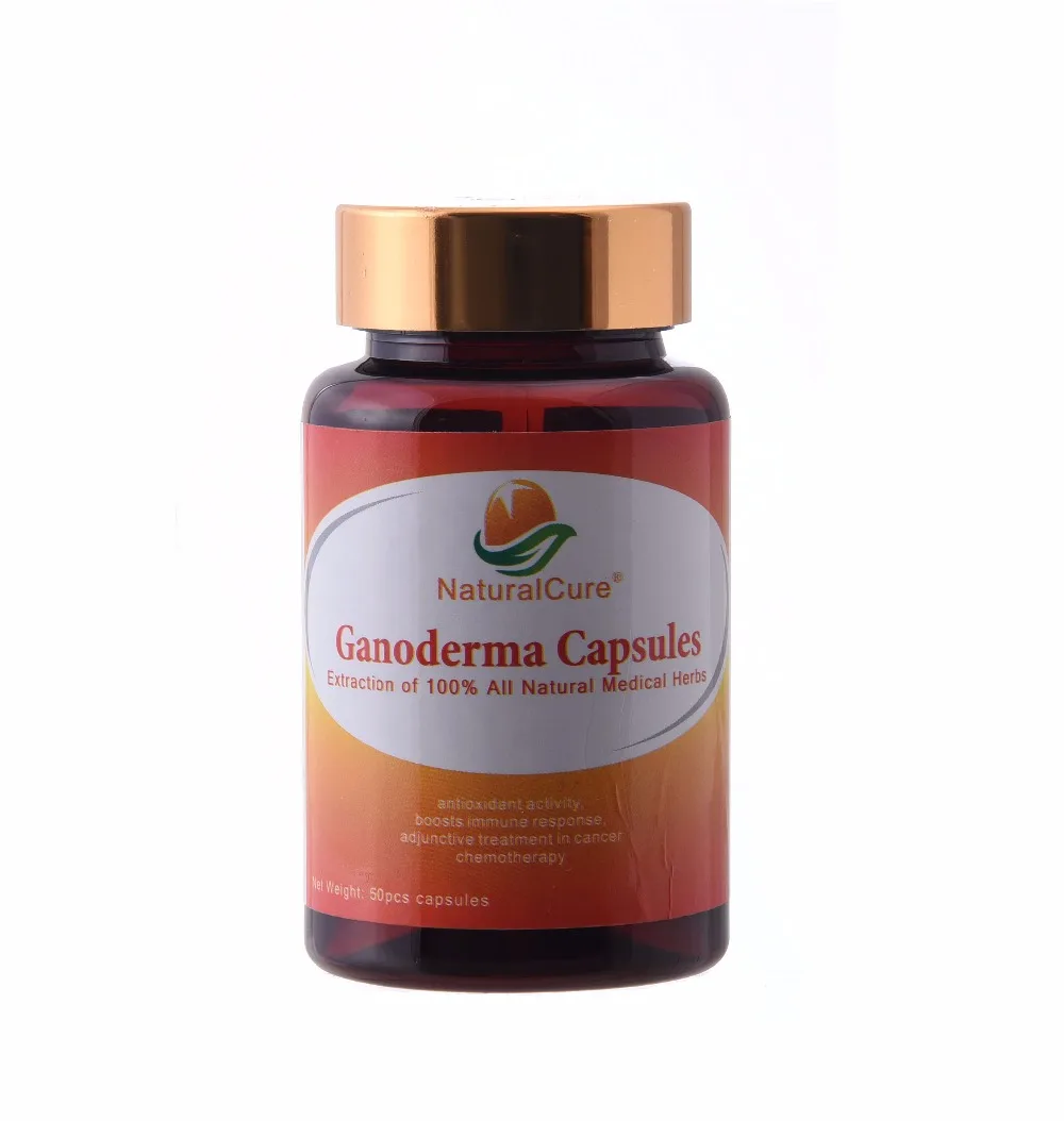 

NaturalCure Ganoderma Capsule, Grade One Turkey Tail Mushroom, prevention and treatment of tumor and cancer, Improve Immunity