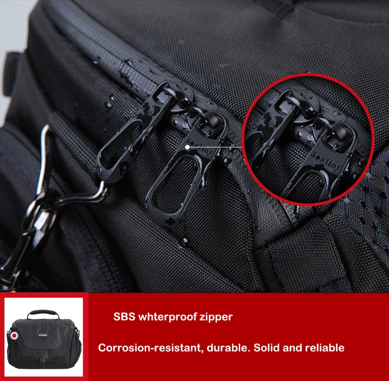 Jealiot профессиональная Сумка для dslr камеры, сумки через плечо для цифровой камеры, водонепроницаемая сумка для фото и видео, чехол для SLR Canon 70d Nikon sony