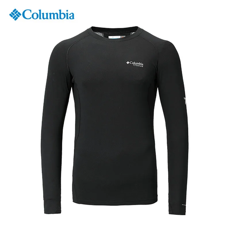 

Autumn and Winter New Columbia Outdoor Men's 3D Thermal Titanium Gold Series Thermal Underwear AE0505 Round Neck Comfortable