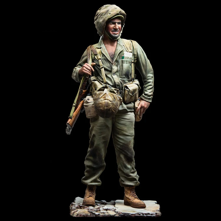 

1/16 Scale Unpainted Resin Figure US Marines collection figure
