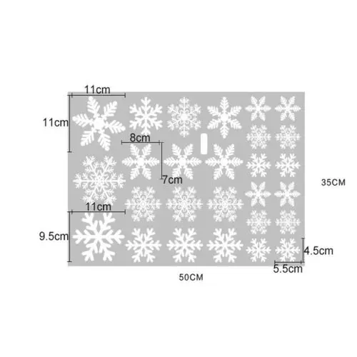 Frozen Snowflakes removable wall window vinyl decal sticker holiday Christmas Frozen Snowflakes removable wall window vinyl decal sticker holiday Christmas