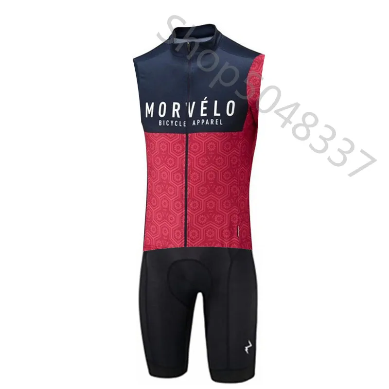 Триатлонный обтягивающий костюм Morvelo Pro велосипедные наборы Ropa Ciclismo Велосипедное трико одежда мужская велосипедная безрукавка Джерси гидрокостюм