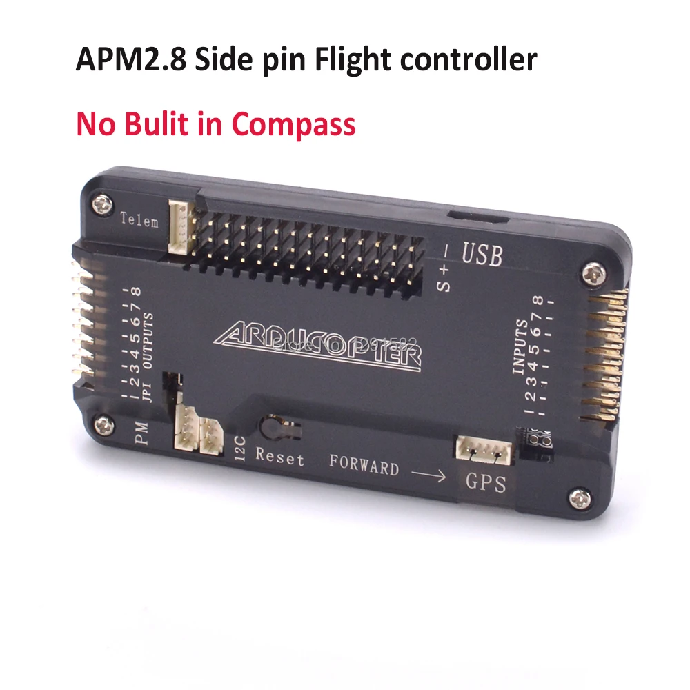 APM2.8 APM 2,8 ardupilot Контроллер полета M8N 7M gps встроенный компас для радиоуправляемого мультикоптера F450 S550