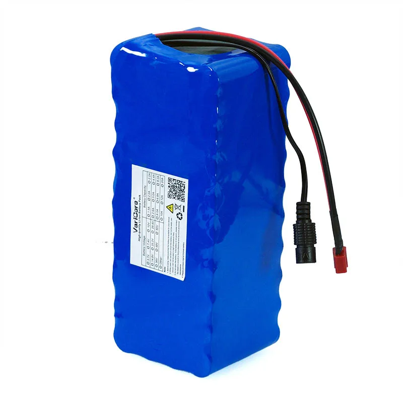 VariCore 36 V 10400 mAh 18650 литиевая батарея 10.4ah мотоцикл электрические автомобильные велосипедные Аккумуляторы для скутера с BMS+ 2A зарядное устройство