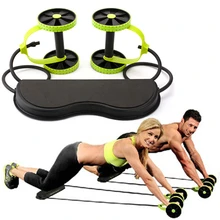 Multi-function Fitness Equipment Ab Roller Pull Rope Abdominal Waist Slimming Abdominal Exercise Equipment J151