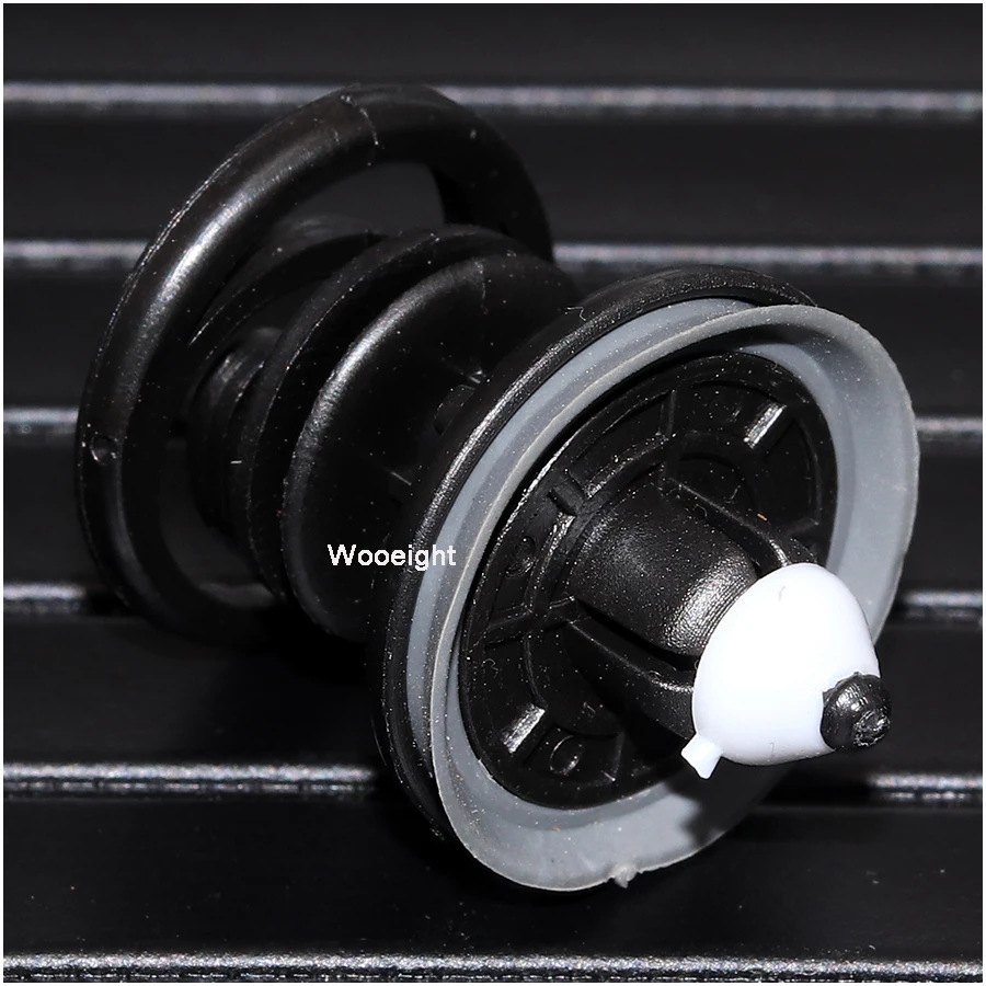 Wooeight 10X 6Q0 868 243 Nylon Push Type Trim Panel Retainer with Sealer & Bracket VW JETTA PASSAT PHAETON RABBIT TIGUAN 2004+ (6)