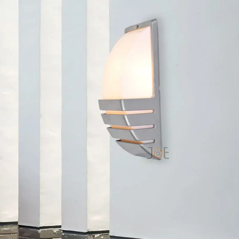 Открытый светильник для крыльца, водонепроницаемый, IP54, современный настенный светильник для украшения дома, садовый настенный светильник, осветительный прибор,, 2 шт./лот