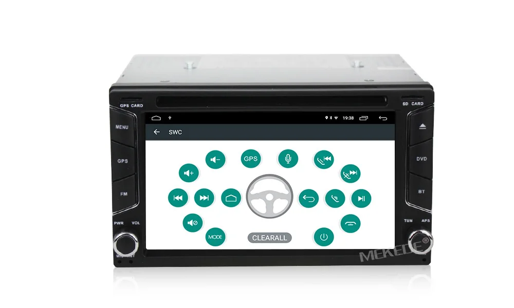 Cheap Promotion!Mekede 2GB+32GB android 9.1 car radio gps dvd player for nissan v w toyota kia universal gps navigation with WiFi BT 17