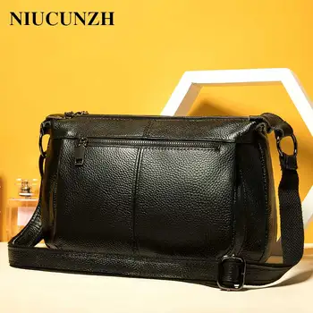 

NIUCUNZH Women's Shoulder Bag Ladies Female Bag Messenger Genuine leather Bags Women Crossbody Bags Clutch sac a main bolsas