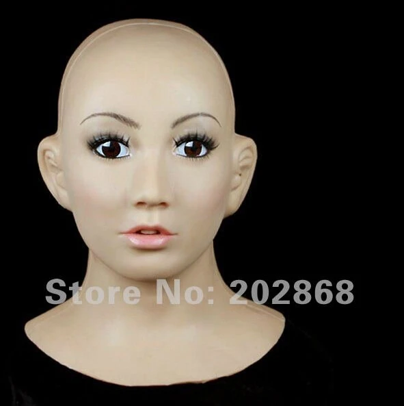 [SF 1] Party crossdress silicone latex halloween Female Mask/props