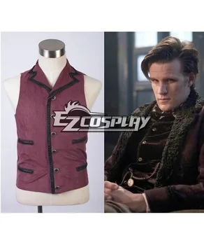

Doctor Who Eleventh 11th Dr. Purple Vest Cosplay Costume E001
